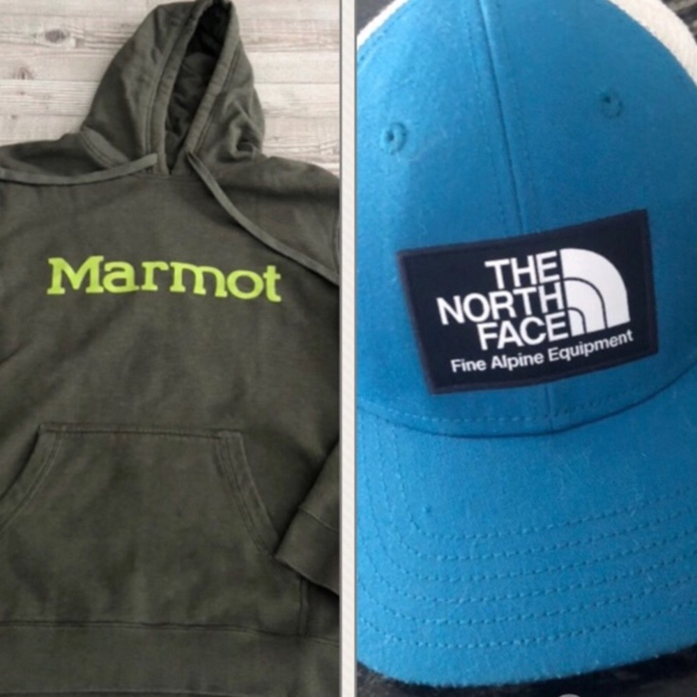 Marmot North Face lot